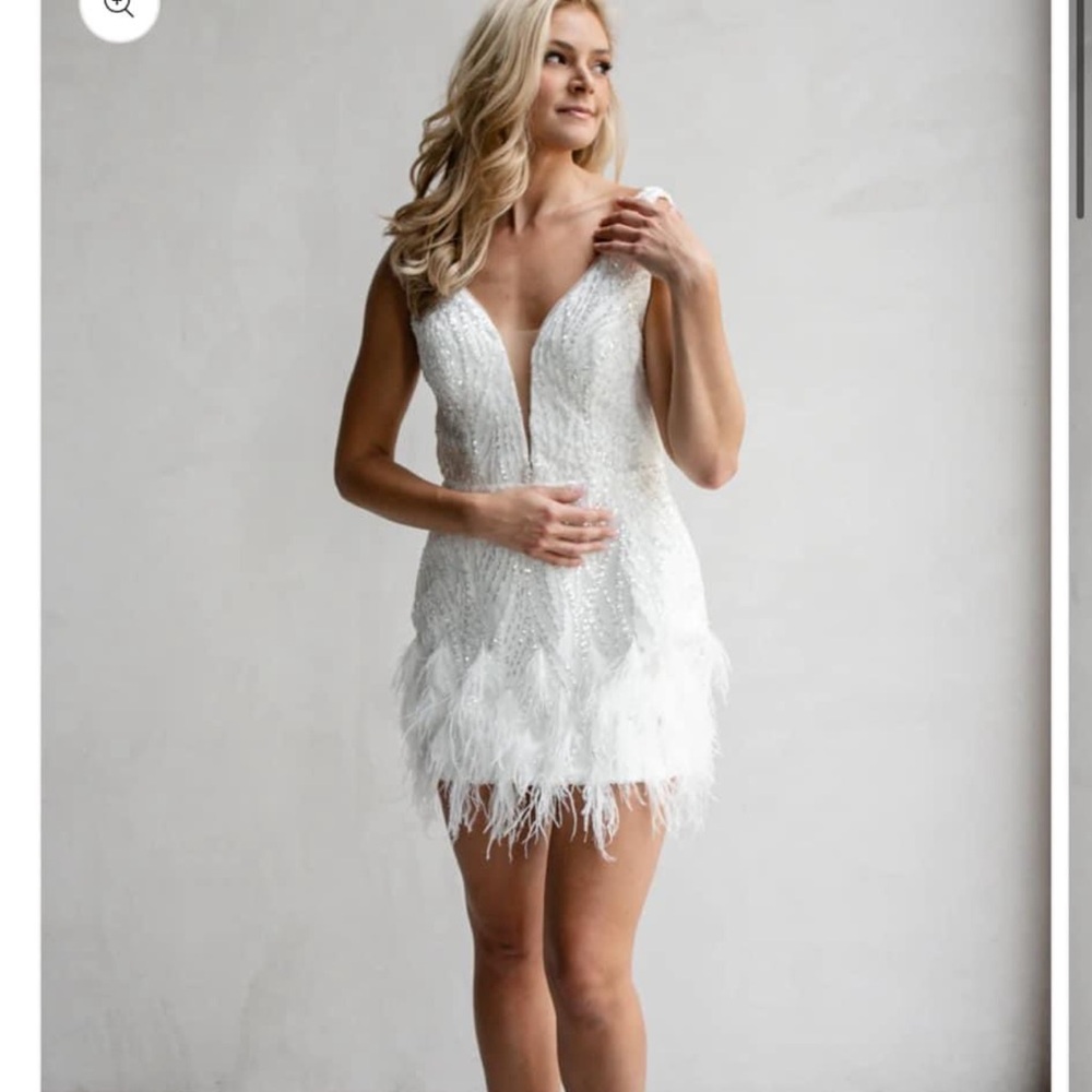 Heirloom Bridal company white dress